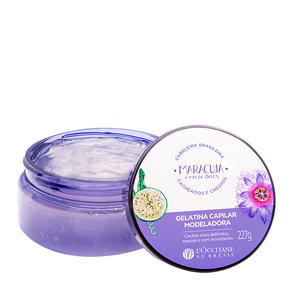 Gelatina Capilar Modeladora Maracuj&aacute; 227g, ,  large
